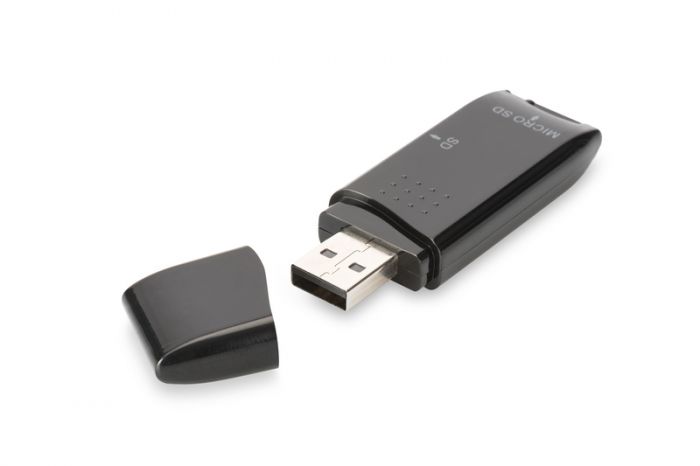 Кардрідер DIGITUS USB 2.0 SD/MicroSD