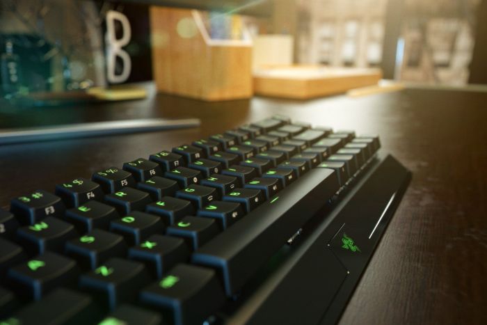 Клавіатура ігрова Razer BlackWidow V3 Mini HyperSpeed Yellow Switch Phantom Ed. WL/BT/USB US RGB, Black