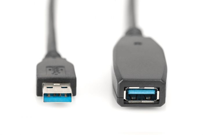 Подовжувачь DIGITUS USB 3.0 Active Cable, A/M-A/F, 20 m