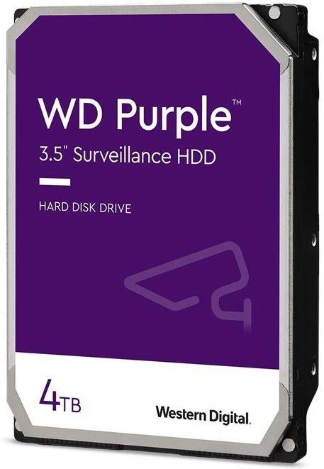 Жорсткий диск WD  4TB 3.5" 256MB SATA Purple Surveillance