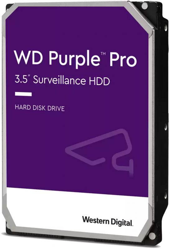 Жорсткий диск WD 12TB 3.5" 7200 256MB SATA Purple Pro Surveillance