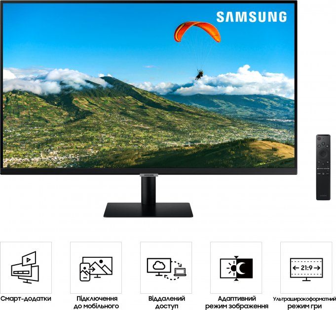 Монітор LCD 27" Samsung S27AM500NI HDMI, BT, MM, VA