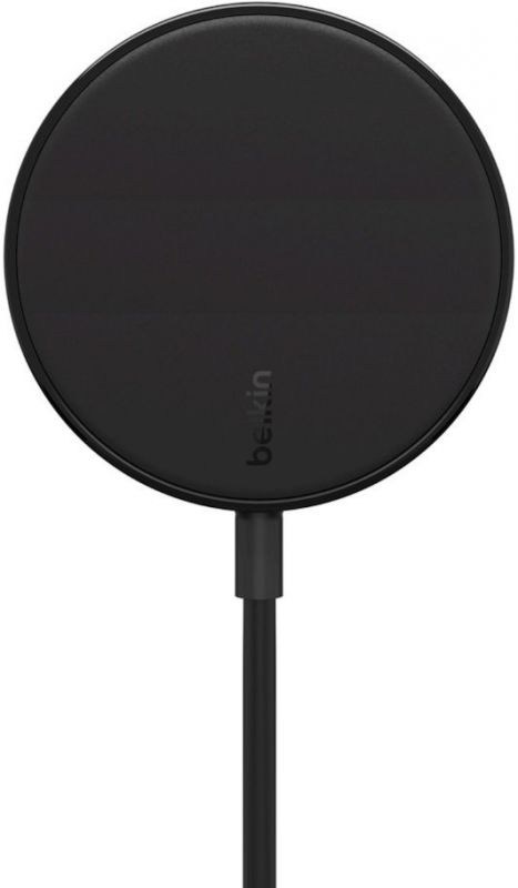 Бездротовий зарядний пристрій Belkin Magnetic Portable iPhone Wireless Charger, black