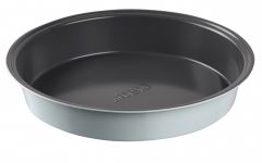 Форма для випікання Ardesto Tasty baking, кругла, 24.5x4 см, сірий,голубий