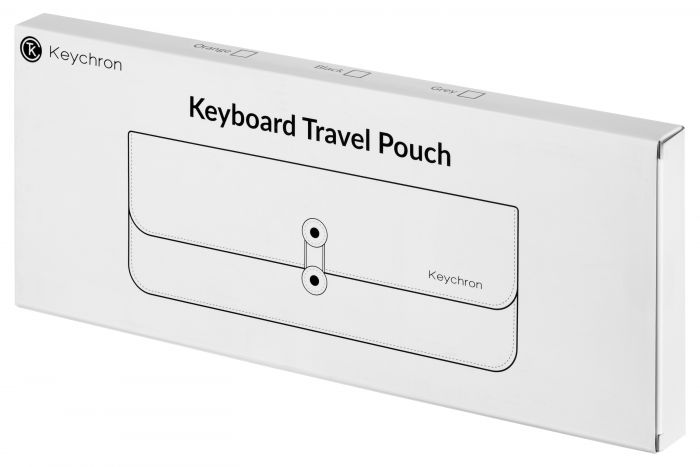 Чохол для клавіатури Keychron K3 Pouch Saffiano Leather Black