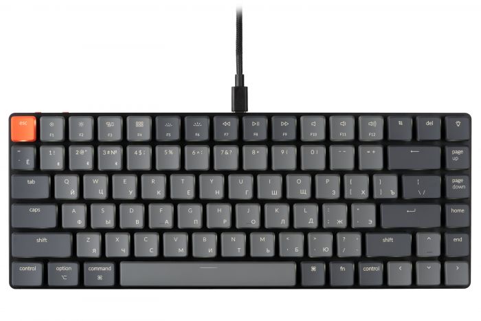 Клавіатура Keychron K3 84 Key Low Profile Gateron White LED Red