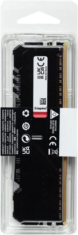 Пам'ять ПК Kingston DDR4 32GB 3600 FURY Beast RGB