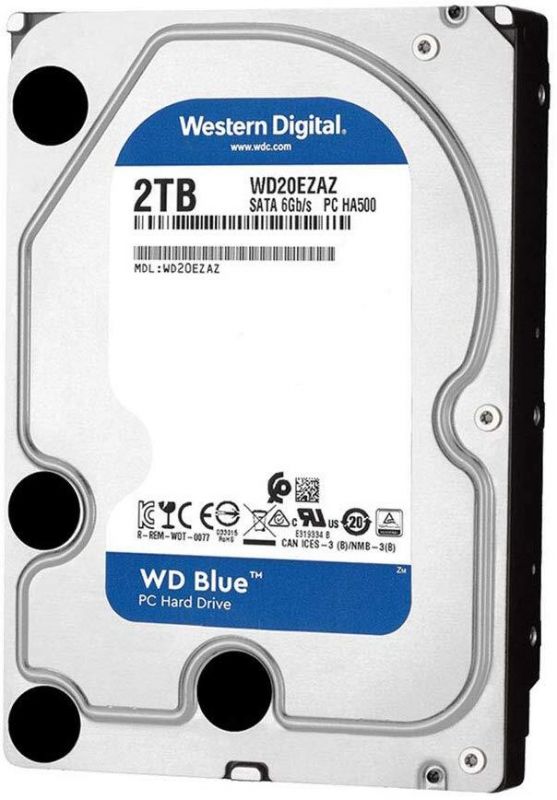 Жорсткий диск WD 2TB 3.5" 5400 256MB SATA Blue