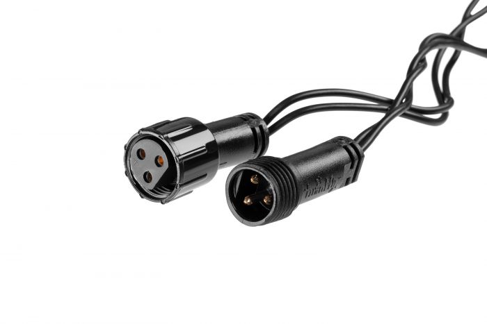 Подовжувач кабеля Twinkly PRO, IP65, AWG22 PVC Rubber 5м, чорний