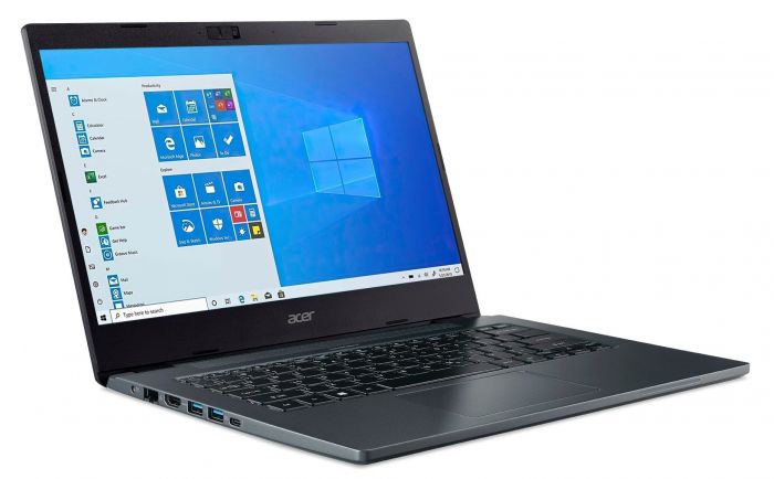 Ноутбук Acer TravelMate P4 TMP414-51 14FHD IPS/Intel i3-1115G4/8/256F/int/Lin/Blue
