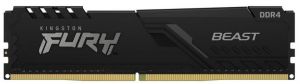 Пам'ять ПК Kingston DDR4  8GB 3600 FURY Beast Black