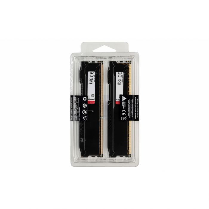 Пам'ять ПК Kingston DDR3  8GB KIT (4GBx2) 1866 1.5V FURY Beast Black