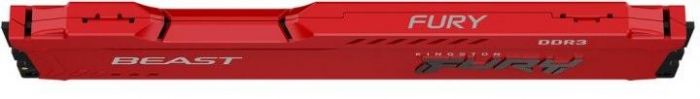 Пам'ять ПК Kingston DDR3  8GB KIT (4GBx2) 1866 1.5V FURY Beast Red