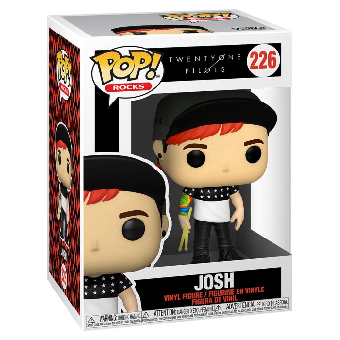 Фігурка Funko POP! Rocks Twenty One Pilots Stressed Out Josh 56730