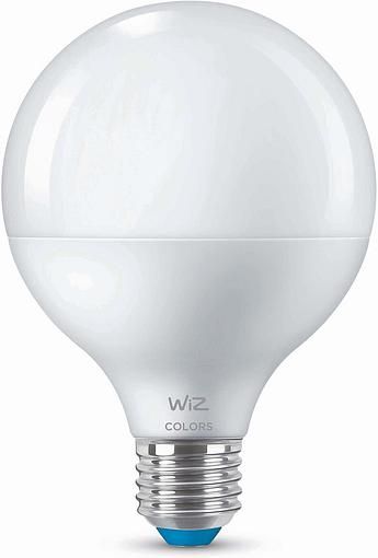 Лампа розумна WiZ, E27, 11W, 75W, 1055Lm, G95, 2200-6500, RGB, Wi-Fi