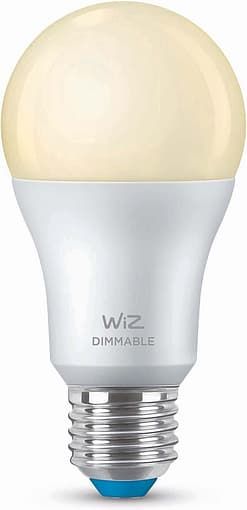 Лампа розумна WiZ, E27, 8W, 60W, 806Lm, A60, 2700K, Wi-Fi