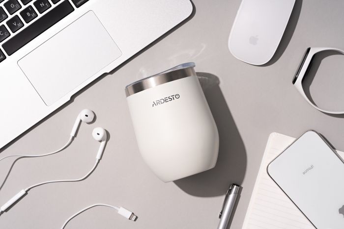 Термокухоль Ardesto Compact Mug 350 мл, білий