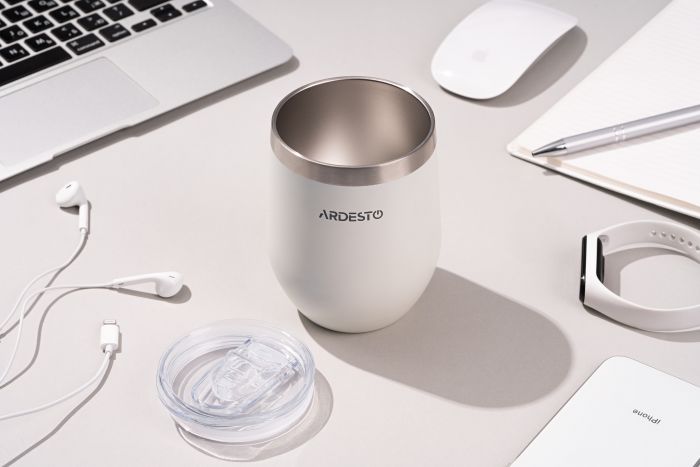 Термокухоль Ardesto Compact Mug 350 мл, білий