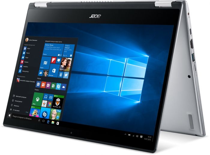 Ноутбук Acer Spin 3 SP314-54N 14FHD IPS Touch/Intel i5-1035G1/16/512F/int/W11/Silver