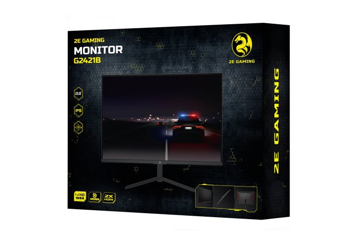Монітор LCD 23.8" 2E GAMING G2421B 2xHDMI, DP, MM, IPS, 165Hz, 1ms, FreeSync
