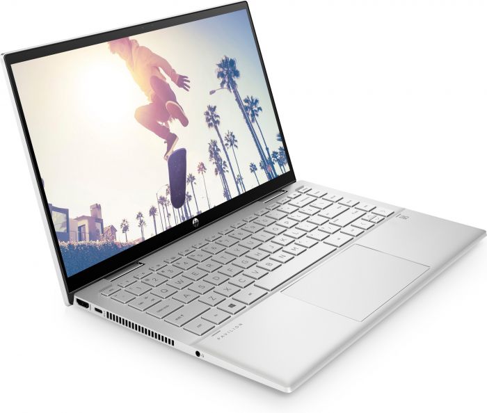Ноутбук HP Pavilion x360 14FHD IPS Touch/Intel i5-1135G7/16/512F/int/W10/Silver