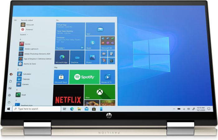 Ноутбук HP Pavilion x360 14FHD IPS Touch/Intel i7-1165G7/16/1024F/int/W10/Gold