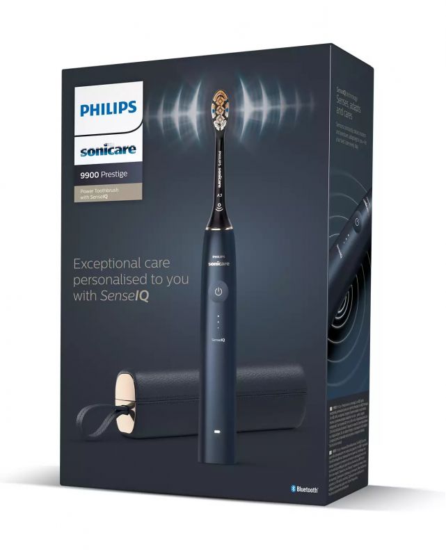 Philips Електрична зубна щітка Sonicare 9900 Prestige з технологією SenseIQ HX9992/12