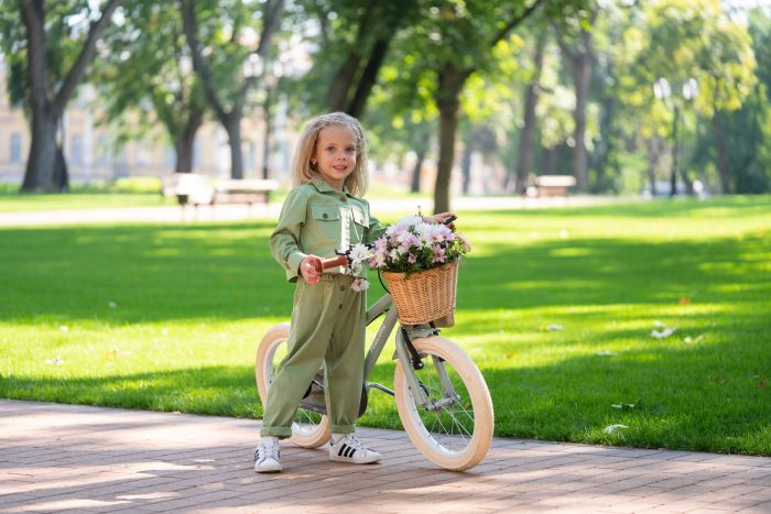 Дитячий велосипед Miqilong RM Оливковий 16`  ATW-RM16-OLIVE