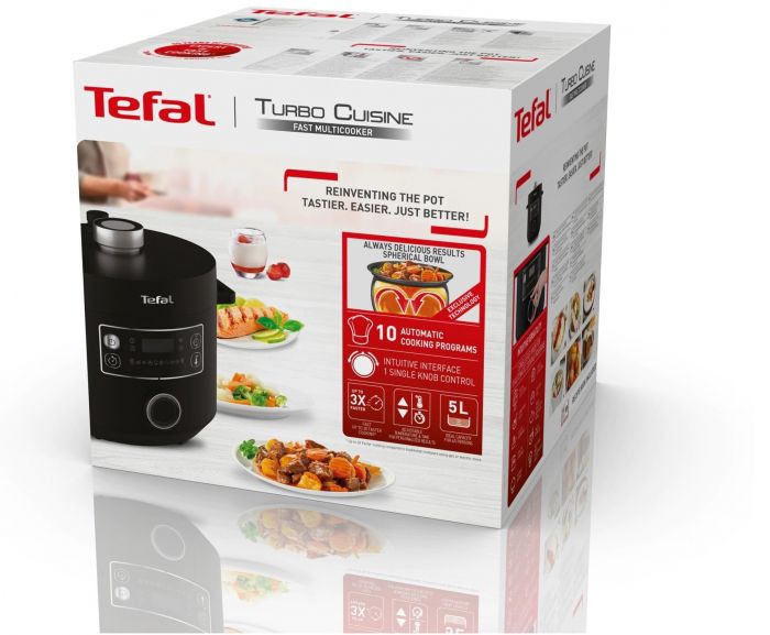 Мультиварка-скороварка Tefal TURBO CUISINE CY754830