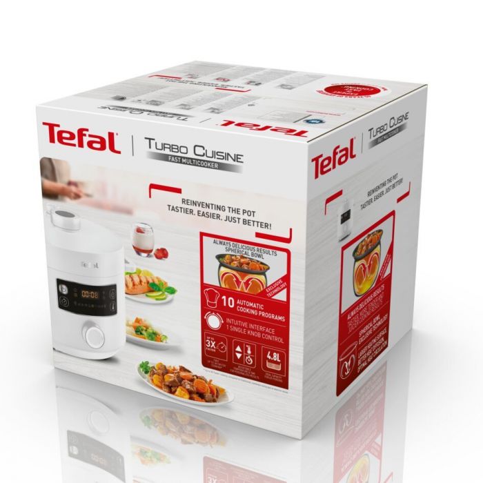 Мультиварка-скороварка Tefal TURBO CUISINE CY754130