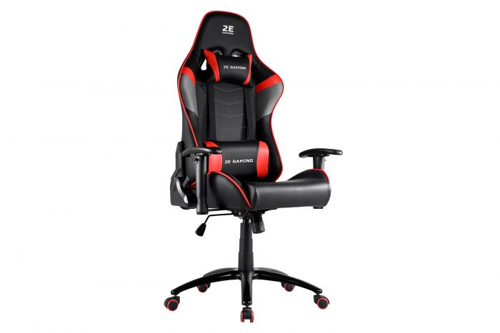 Крісло 2E GAMING Chair BUSHIDO Black/Red