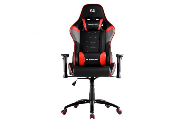 Крісло 2E GAMING Chair BUSHIDO Black/Red