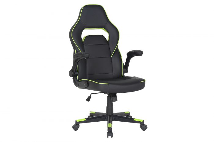 Крісло 2E GAMING HEBI Black/Green