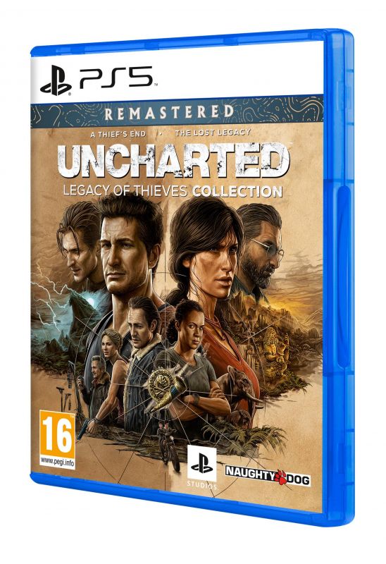 Програмний продукт на BD диску PS5 Uncharted: Legacy of Thieves Collection Blu-ray диск