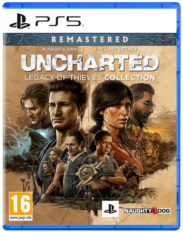 Програмний продукт на BD диску PS5 Uncharted: Legacy of Thieves Collection Blu-ray диск