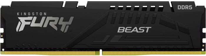 Пам'ять ПК Kingston DDR5 16GB 4800 FURY Beast Black