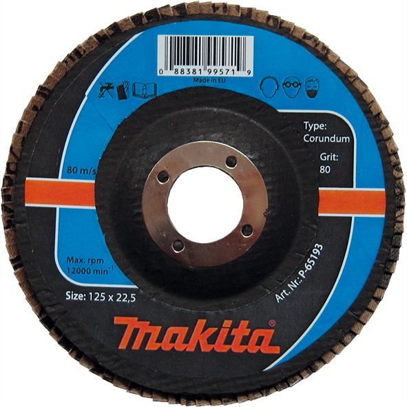 Круг пелюстковий Makita 1, 125xP60