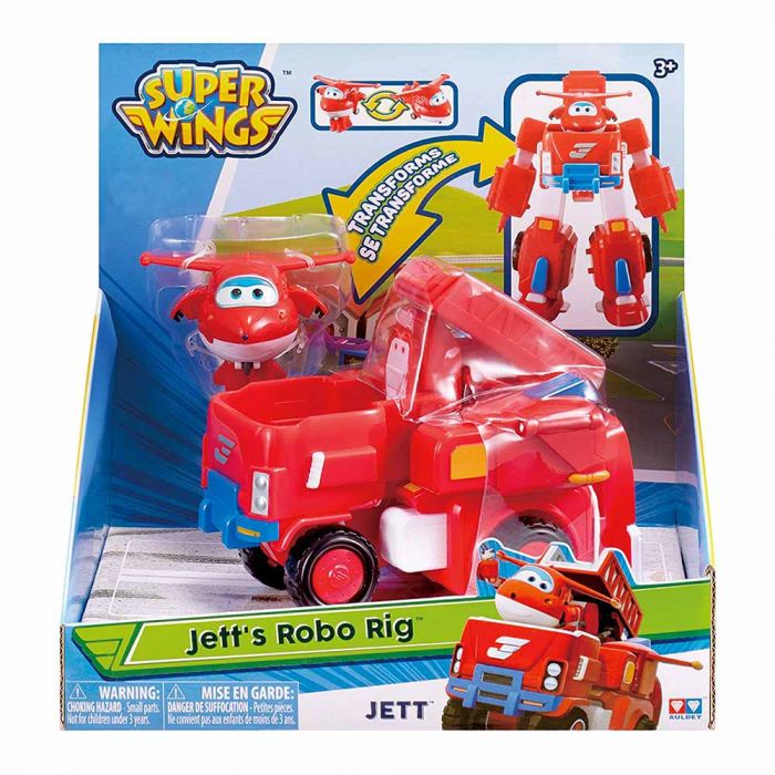 Ігровий набір Super Wings Transforming Vehicles Jett, Джетт