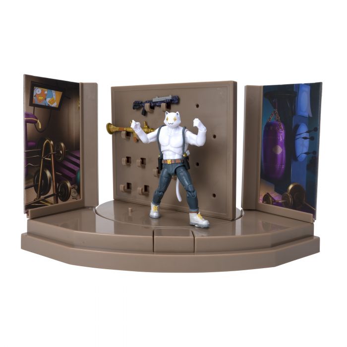 Колекційна фігурка Jazwares Fortnite 2 Figure Pack Agent's Room Meowcles