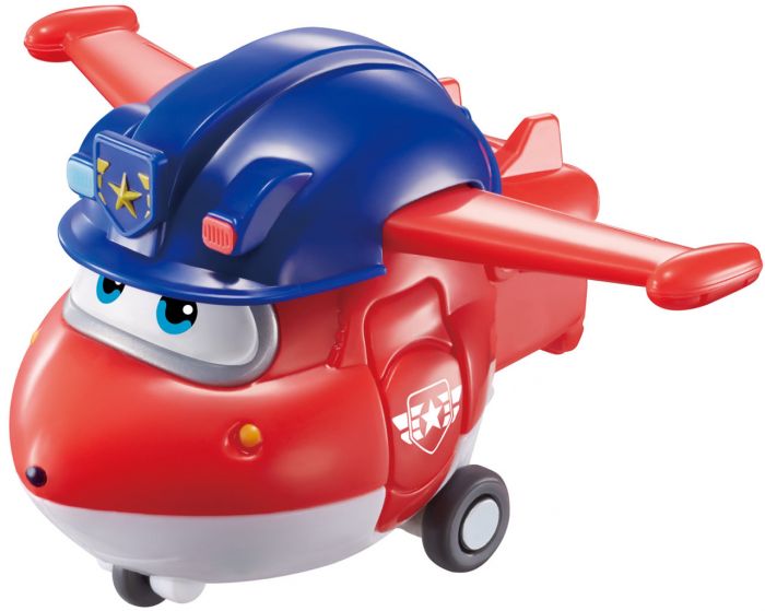 Ігрова фігурка-трансформер Super Wings Transform-a-Bots Police Jett, Джетт поліцейський