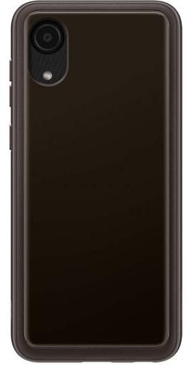 Чохол Samsung Soft Clear Cover для смартфону Galaxy A03 Core (A032) Black