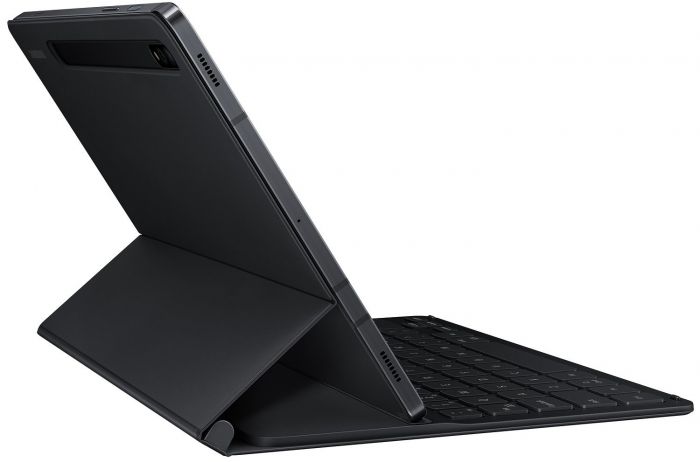 Чохол-клавіатура Samsung Book Cover Keyboard Slim для планшету Galaxy Tab S7/S8 (T875/X700/X706) Black