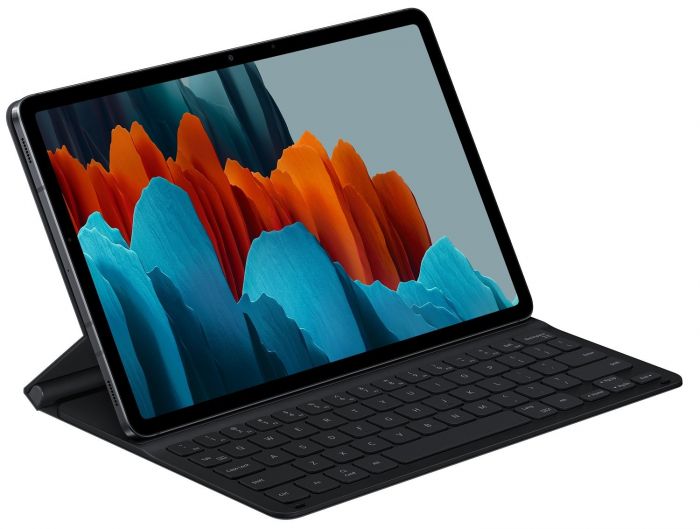 Чохол-клавіатура Samsung Book Cover Keyboard Slim для планшету Galaxy Tab S7/S8 (T875/X700/X706) Black