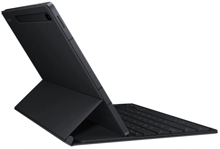 Чохол-клавіатура Samsung Book Cover Keyboard Slim для планшету Galaxy Tab S7 FE/S7+/S8+ (T733/735/T975/X806) Black