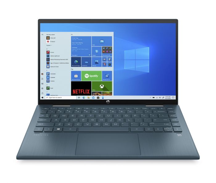 Ноутбук HP Pavilion x360 14-dy0022ua 14FHD IPS Touch/Intel i3-1125G4/8/512F/int/W10/Blue