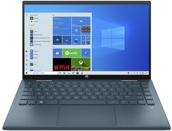 Ноутбук HP Pavilion x360 14-dy0022ua 14FHD IPS Touch/Intel i3-1125G4/8/512F/int/W10/Blue