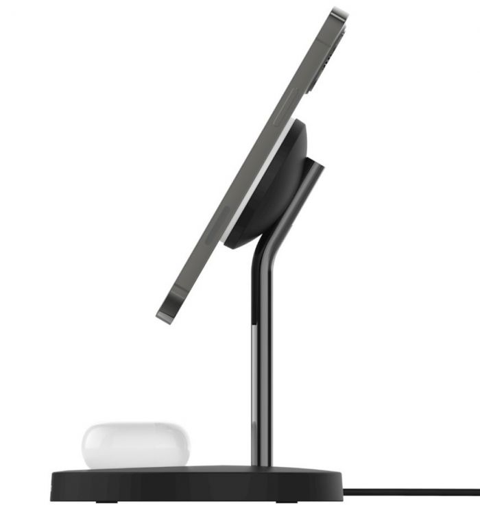 Бездротовий ЗП Belkin MagSafe 2in1 Wireless Charger, black