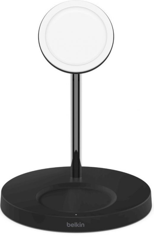 Бездротовий ЗП Belkin MagSafe 2in1 Wireless Charger, black