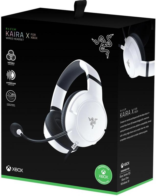 Гарнітура Razer Kaira X for Xbox White