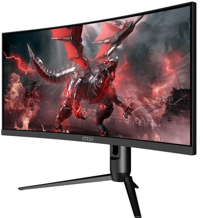 Монітор LCD 29.5" MSI Optix MAG301CR2, 2xHDMI, DP, 2xUSB, VA, 2560x1080, 200Hz, 1ms, 82%DCI-P3, CURVED, FreeSync